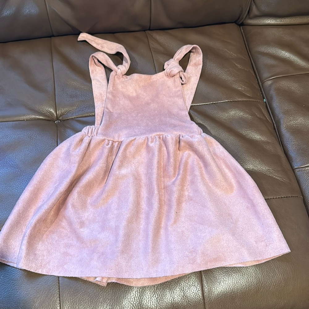 Suede dress 4t